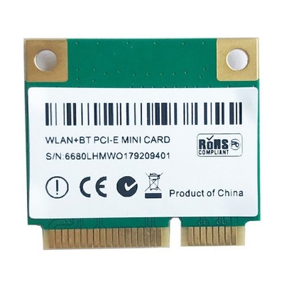 1200Mbps WiFi Wireless Mini PCI-E Network Card Bluetooth 2.4Ghz/5Ghz Adapte S7D1