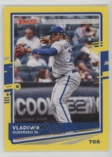 2020 Panini Donruss Photo Variation Yellow Vladimir Guerrero Jr (Fielding) 0c4