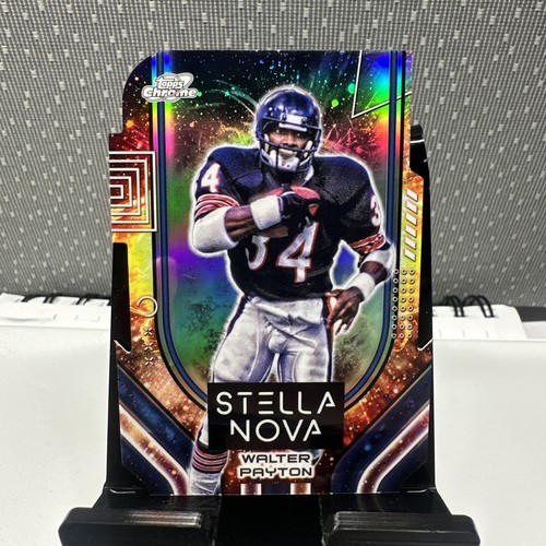 Walter Payton #STN-14 2024 Topps Cosmic Chrome Stella Nova card