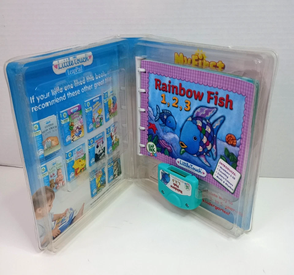 Little Touch LeapPad Dora Explorer A Gift From Big Sister & Rainbow Fish 1 2 3 - Image 4 of 4