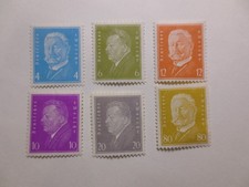 DR 1930-32 "Reichspr&auml;sidenten Erg&auml;nzungswerte" * UNGEBRAUCHT MiNr 435-437 usw.