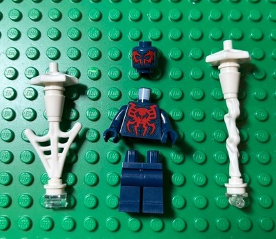 Lego Minifigure Spider-Man 2099 Super Heroes SH539 Rare Spiderman