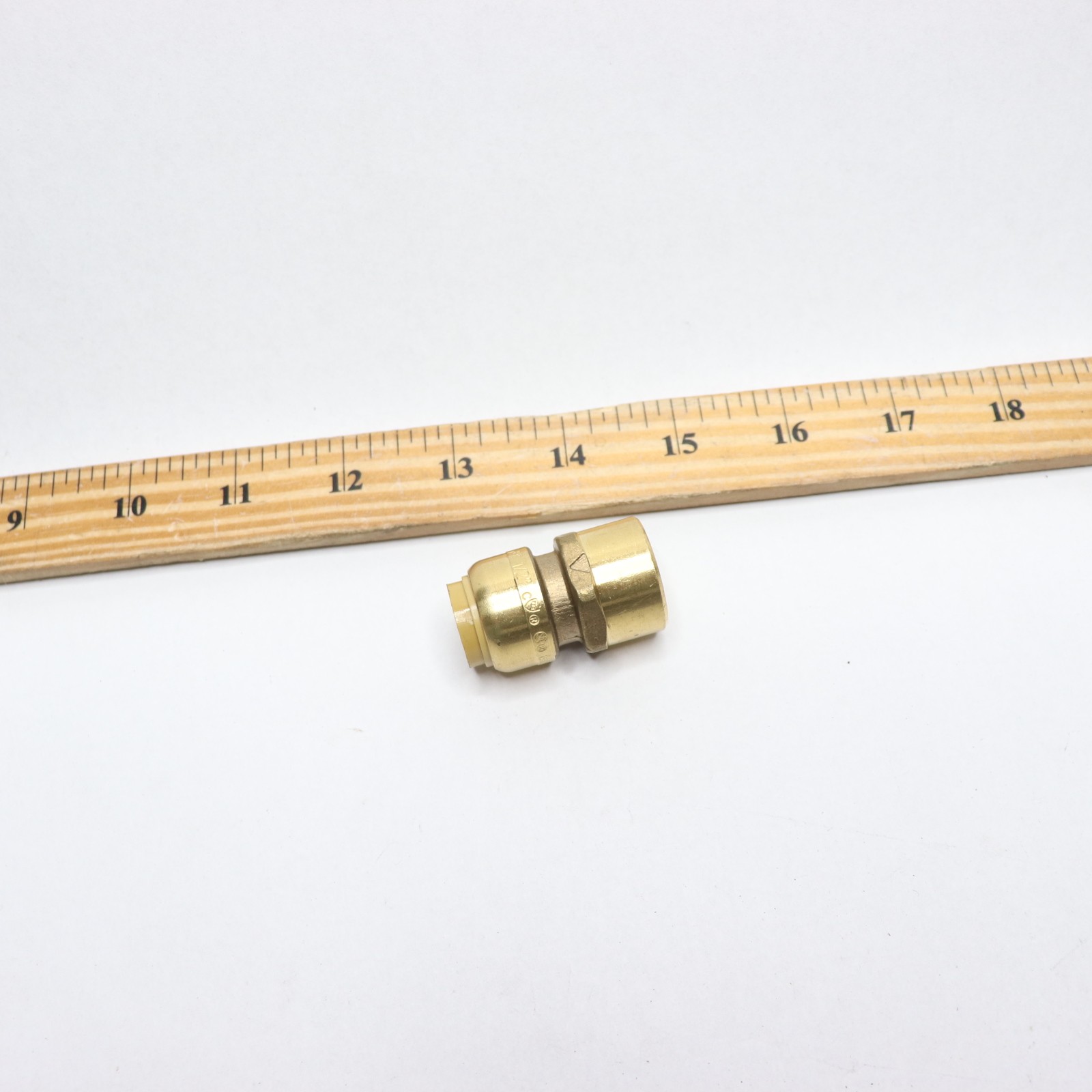 SharkBite Adapter Fitting Brass 1/2" Push-to-Connect x FIP