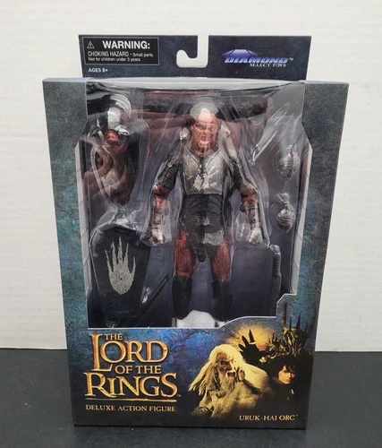 Uruk-Hai Orc Deluxe Figure LORD OF THE RINGS Diamond Select MIB NEW