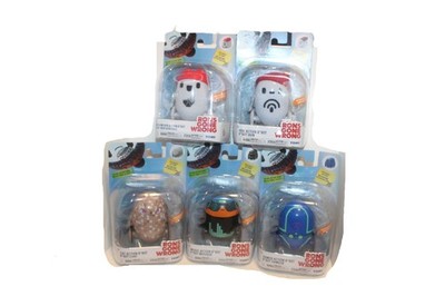 TOMY Ron's Gone Wrong Action B*Bot Chat Glow In The Dark Pullback NEW
