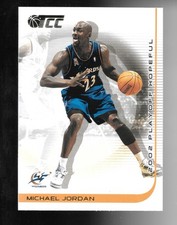 2001-02 Topps TCC #100 Michael Jordan Wizards 2002 Playoff Hopeful HOF