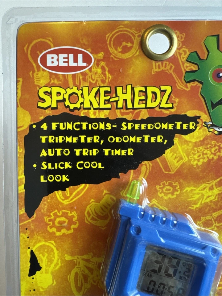 Vintage 1999 Bell Spoke-Hedz Digital Bicycle Bike Speedometer For Wheels 20”-27” - Image 2 of 4