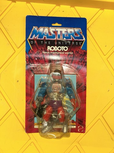 ROBOTO Masters of the Universe MOC MOTU Sealed MOC He-man Vintage Rare Figur