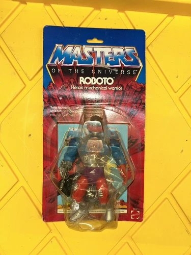 ROBOTO Masters of the Universe MOC MOTU Sealed MOC He-man Vintage Rare Figure
