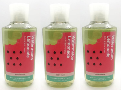 3-Pack Bath & Body Works Watermelon Lemonade Shower Gel/Body Wash 10 oz SEALED