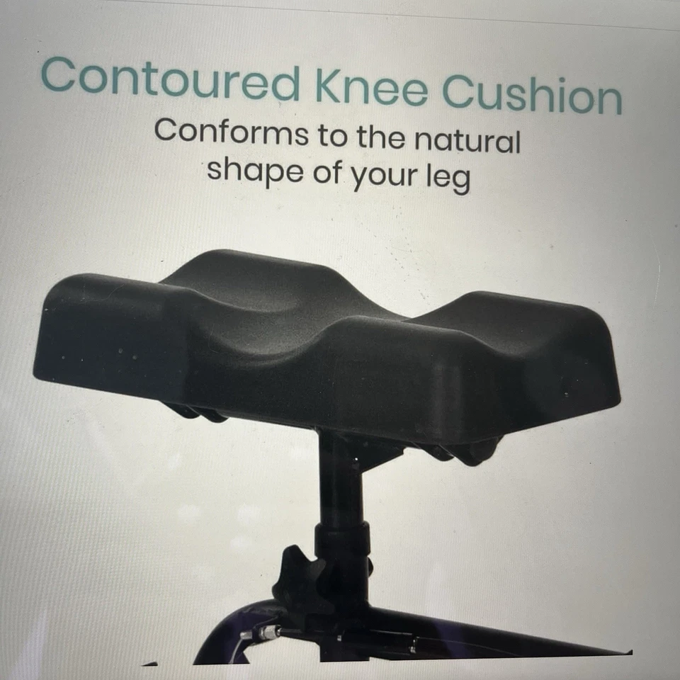 Vive Health Knee Walker-SKU MOB1007SLV-Black Foldable and Adjustable-NIB - Image 3 of 4