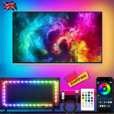 TV Led Lights 5M TV Backlight for 45-75 Inch TVs RGB Led Strip Light Music Sync