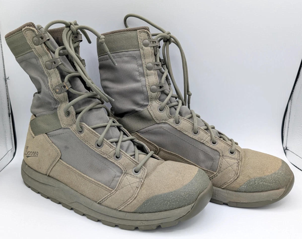 Danner USAF TFX 26115 Mens Green Wide Suede Lace Up Tactical Boots 10 D Danner Men main image 4