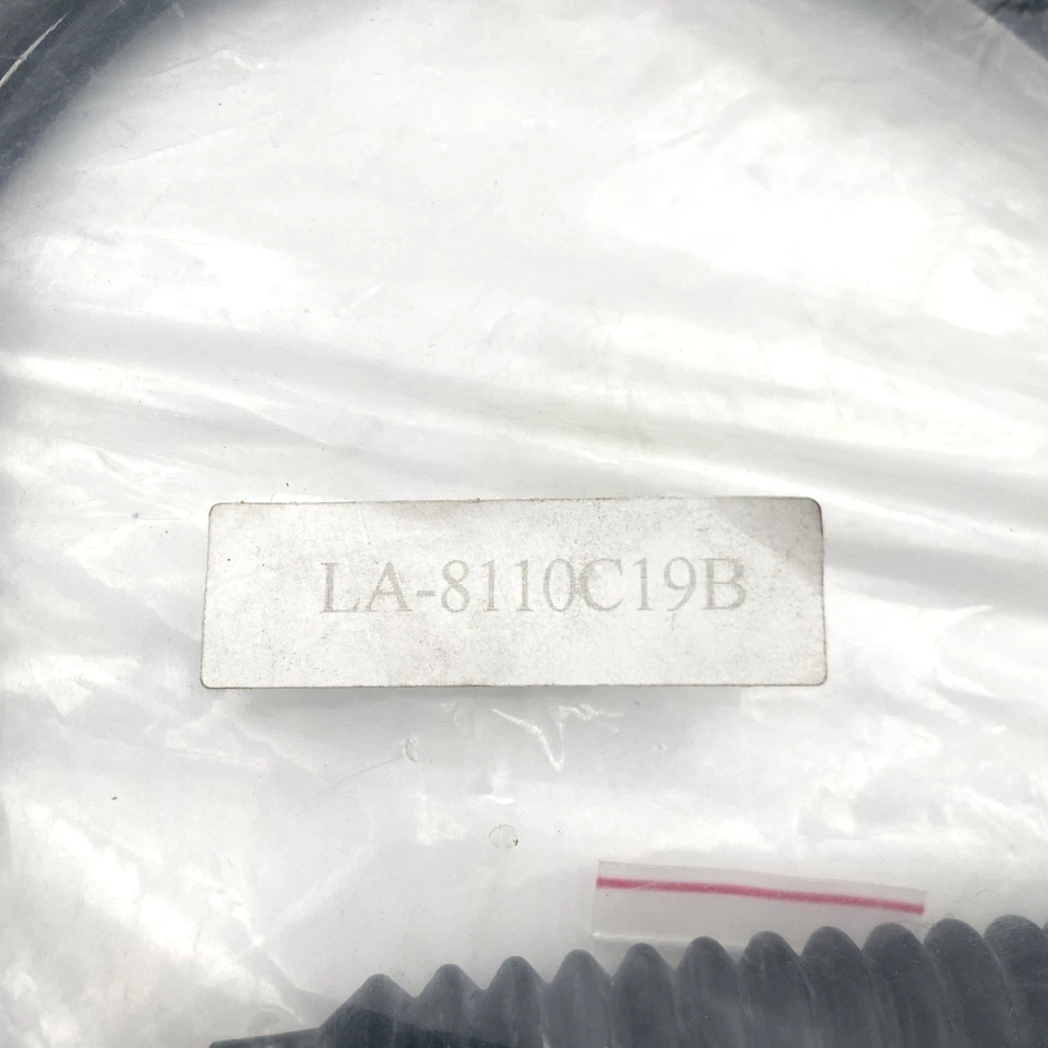 LA Choppers LA-8110C19B Black Stainless Steel Clutch Line 07-14 Harley Softail - Image 2 of 4