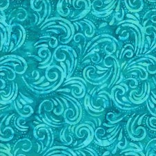 Anthology Turquoise Swirl Batik 452Q-3