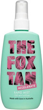 The Fox Tan Rapid Tanning Mist, Natural Tanning Accelerator Mist for Darker & Fa