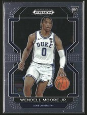 Wendell Moore Jr. 2022 Panini Prizm Draft Picks #76 Duke Blue Devils