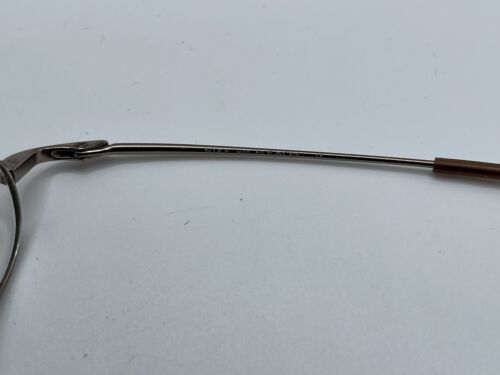 NIKE Flexon 4602 220 Oval Metal Eyeglasses Frames 49-19 130 Kids Small 0624 - Picture 8 of 9