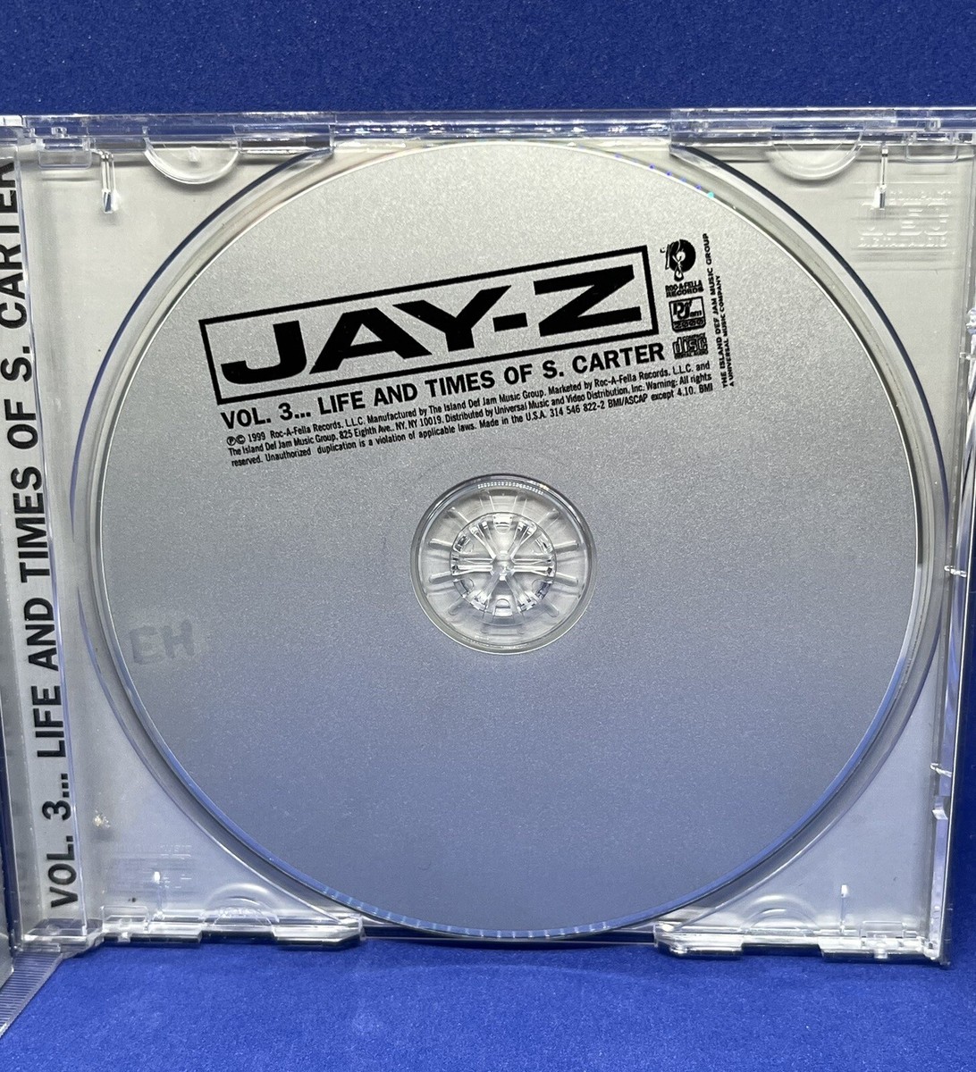 Jay-Z Vol. 3…Life And Times Of S. Carter Album (CD) Booklet