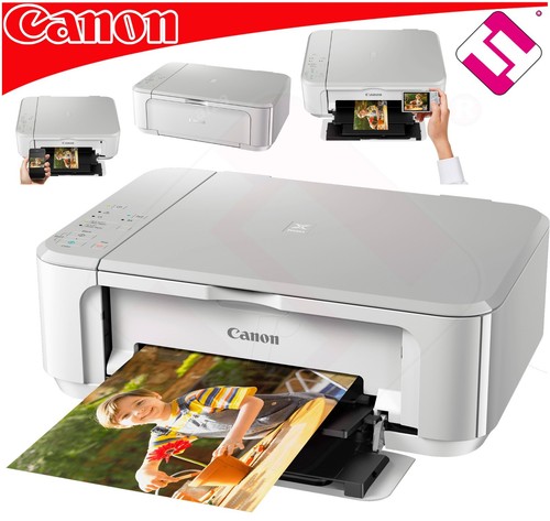 MULTIFUNCION IMPRESORA CANON COLOR BLANCA PIXMA A4 MG3650S IMPRESION DUPLEX  WIFI | eBay