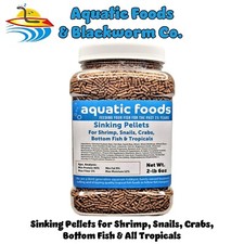 Sinking Pellets for Shrimp, Snails, Crabs, Bottom Fish, All Tropicals Zeigler