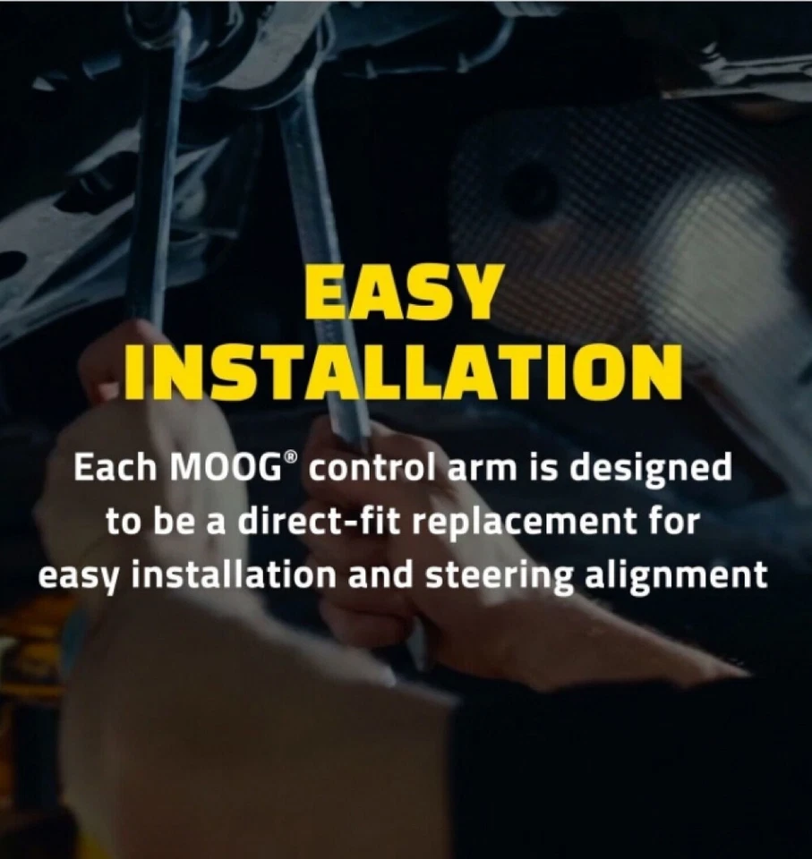 2 braços de suspensão traseiros esquerda + direita MOOG para Honda Odyssey 2005-10 FWD - Imagem 3 de 4