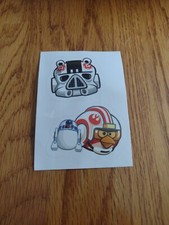 Angry Birds Star Wars Dog Tag STICKER 8 Q6