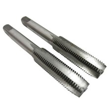 M4 x 0,7 mm metrisches Gewindebohrer-Set, Wolframstahl, Kegel- und Stopfengewindeschneider TD033