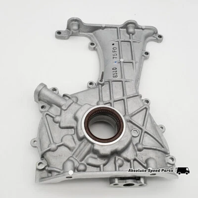NEW OEM Nissan SR20DET Oil Pump & Front Timing Cover for S15 Silvia 13500-75F00 - Image 1 of 2