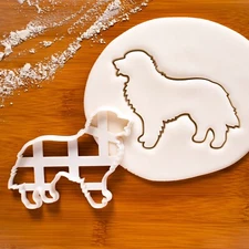 Bernese Mountain Dog Body Cookie Cutter - portrait dog treats Sennenhund party