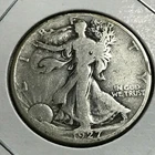 1927-S  SILVER WALKING LIBERTY HALF DOLLAR BETTER DATE  COIN