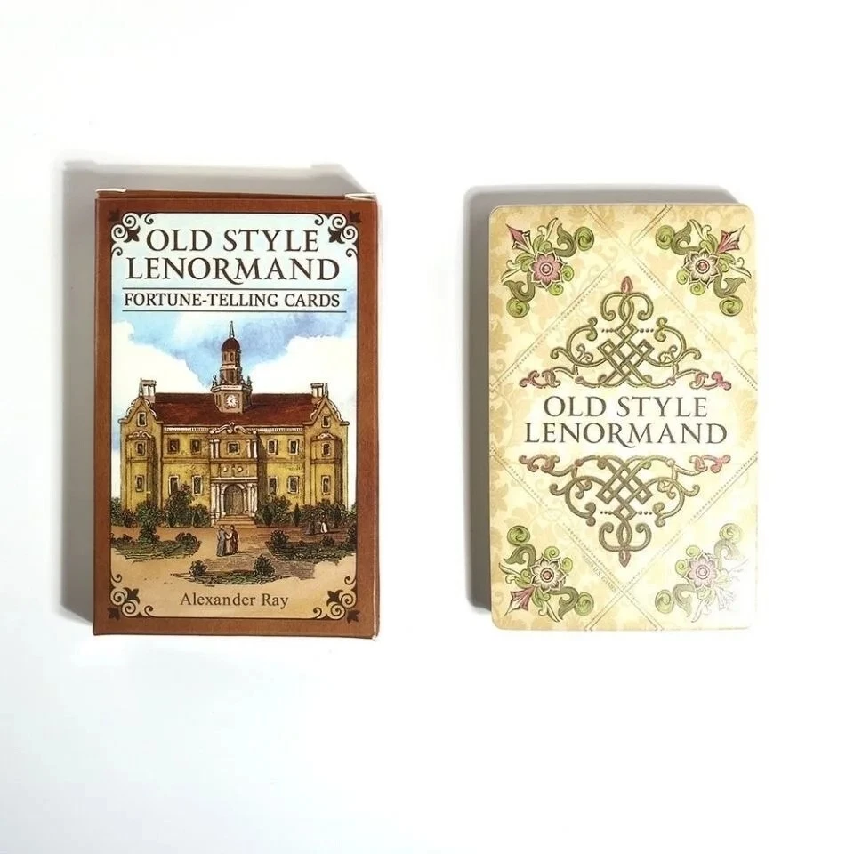 Scatola Old Style Lenormand e retro carte