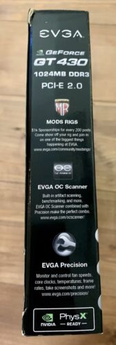 nvidia GeForce GT430 EVGA 1024MB DDR3 1G P3-1433-KR - Picture 2 of 8
