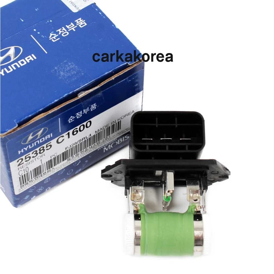 Resistencia de ventilador de refrigeración original 25385C1600 para AZERA 2012-2014, SEDONA 2015-2018 Foto 3 de 3