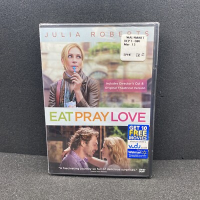 Eat Pray Love DVD Julia Roberts (2010) Sealed New! 43396362338|