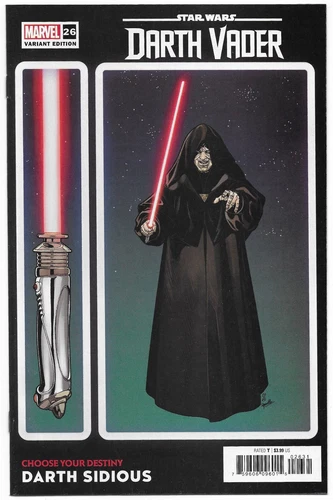 STAR WARS DARTH VADER VOL. 3 #26C SPROUSE CVR  MARVEL 2022 DARTH SIDIOUS DESTINY