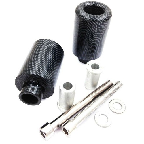 Carbon Frame Slider Crash Falling Protector For Suzuki GSX1300R Hayabusa 99-07 - Picture 2 of 5