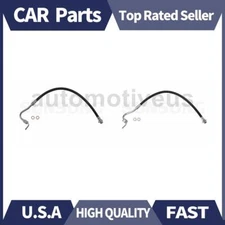 Front Left Front Right Brake Hydraulic Hose 2X Sunsong For F-250 1973-1975