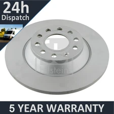 Fits Audi A6 2004-2011 2.0 TDi 2.4 2.7 3.1 Purevue Rear Brake Discs 4F0615601E