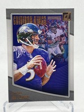 2018 Donruss Joe Flacco Gridiron Kings Ravens Delaware Football