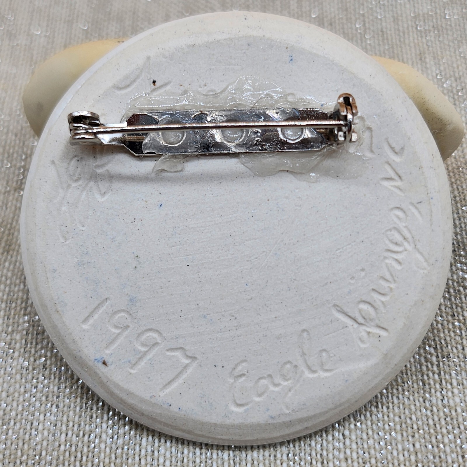 Vintage Handcrafted Signed 1997 Eagle Springs NC … - image 3