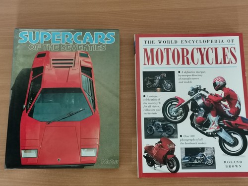 Two Vintage Car and Motorcycle Books/ encyclopedia - Picture 3 of 7