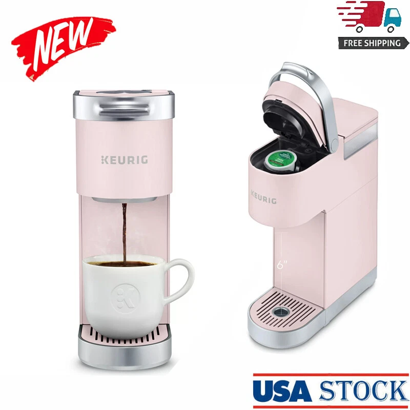 K-Mini Plus Single Serve Coffee Maker Pod Storage Pink W/ 9 K-Cup Pods New