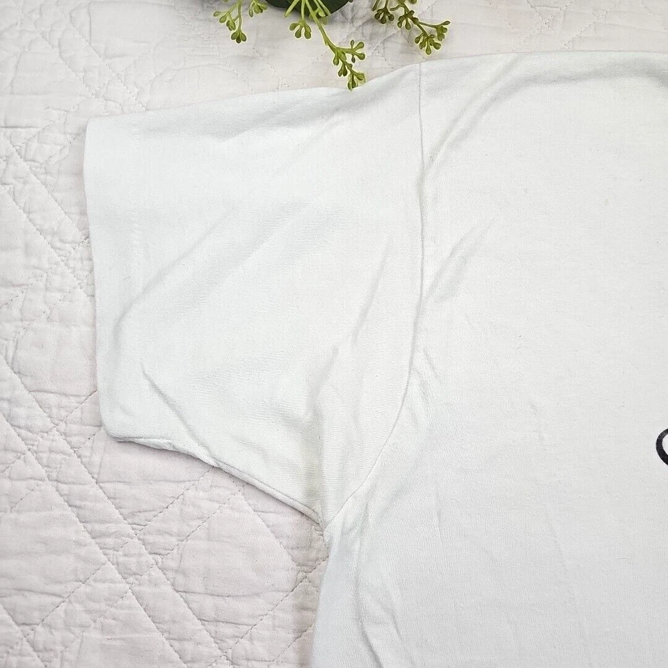 VTG Screen Stars Men's White T-Shirt The Bush's 1000 Points of Light Size XL - Image 4 of 4