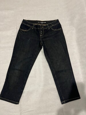 dunkelblaue Vintage Herren Richmond Jeans Größe 29