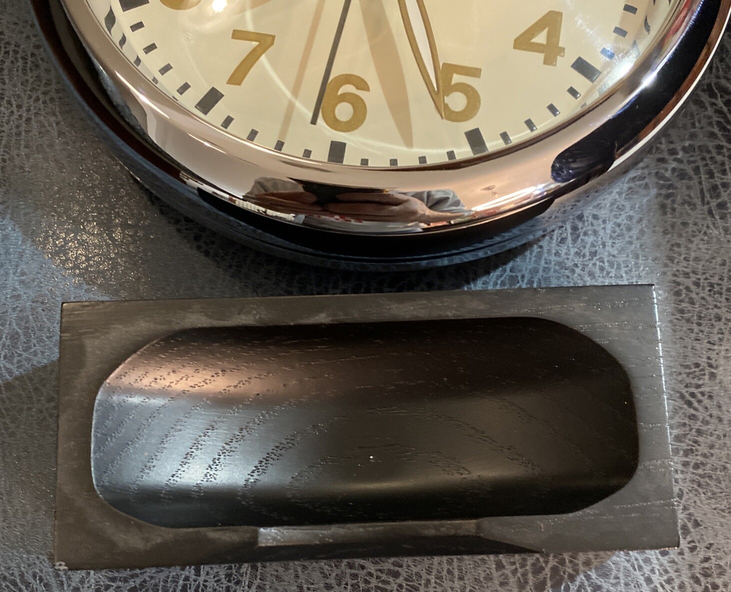 Shinola Detroit Runwell 6" Desk Clock eBay