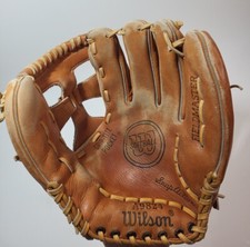 Wilson Baseball Softball Glove A9824 Field Master Snap Action Vintage Leather