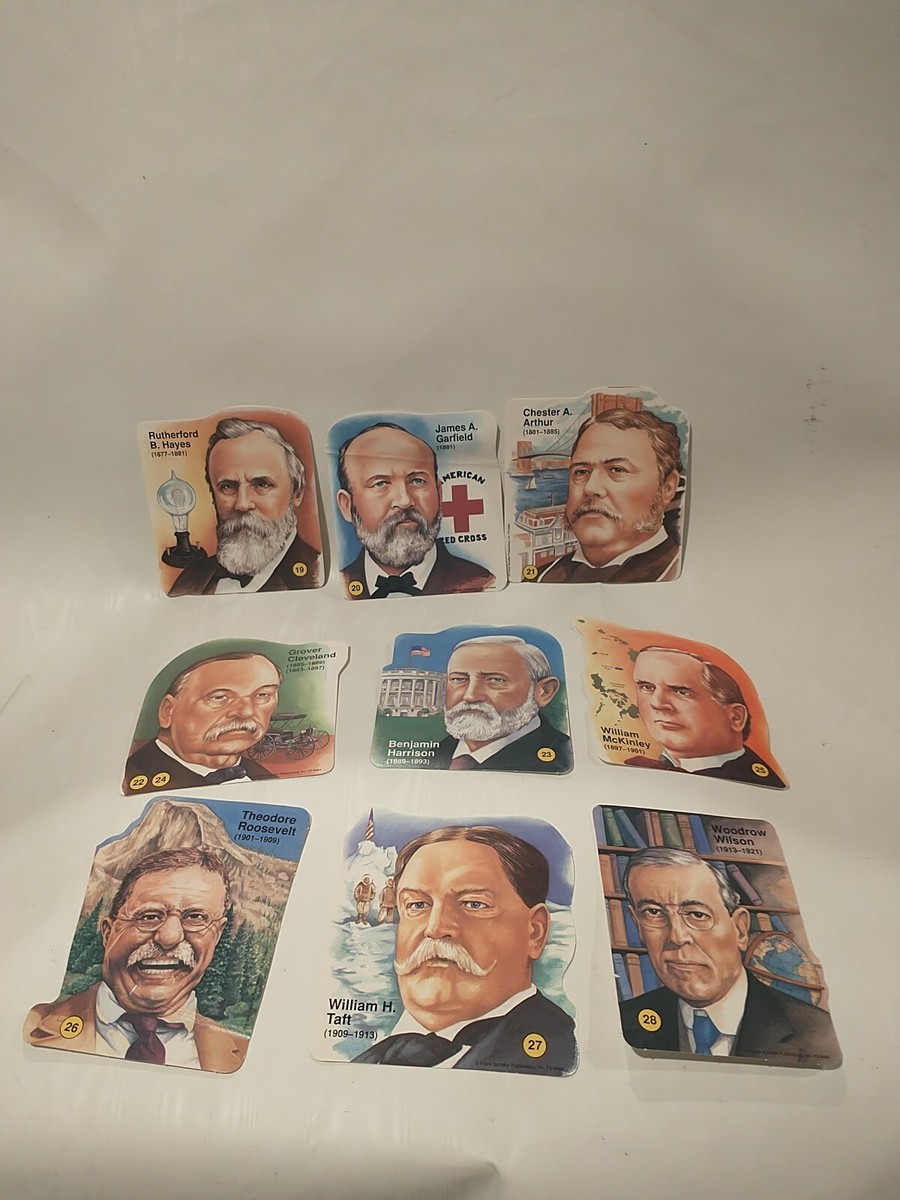 1992 Vtg USA Presidents 1 To 42 Frank Schaffer Publications FS