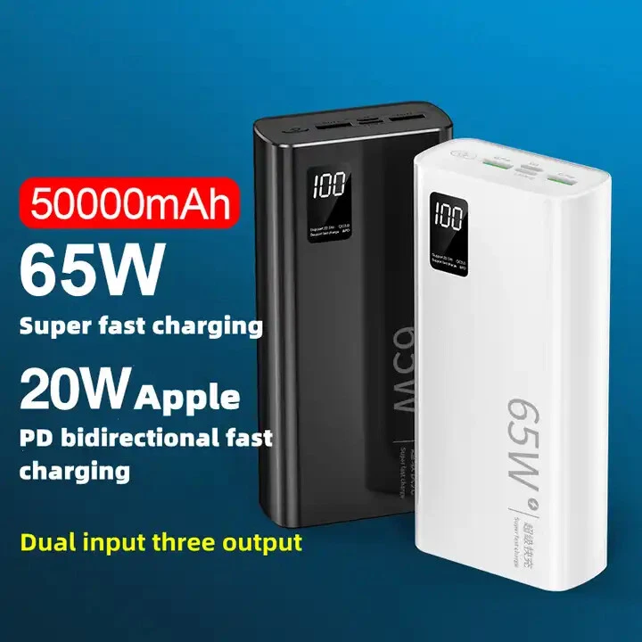 65W  Power Bank Quick Charging Power bank Portable Charger For phones - image 3 of 4