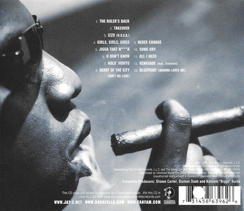 Jay-Z THE BLUEPRINT (Retail Promo CD, Album) Uncensored (2001) - Foto 3 di 3